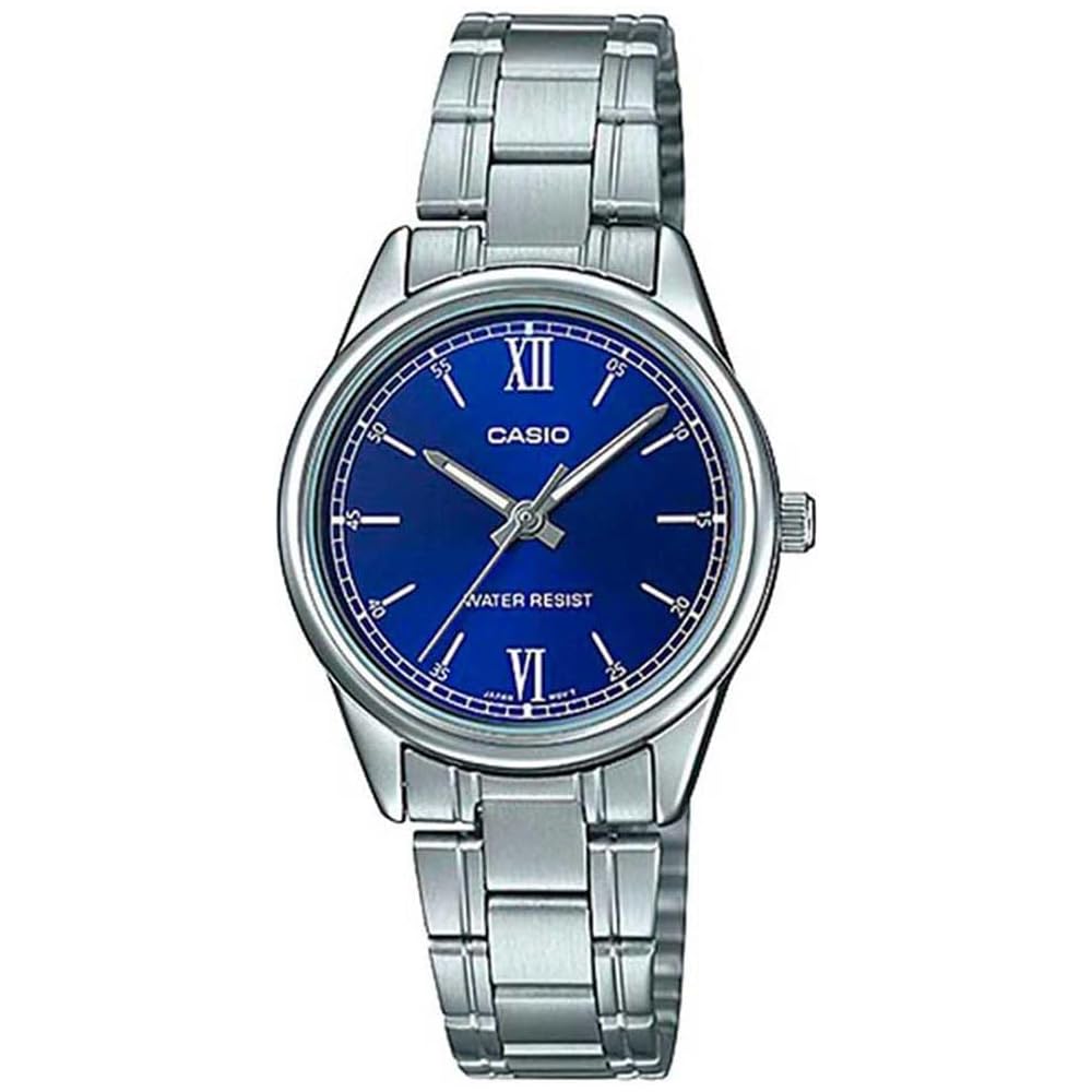 Casio LTP-V005D-2B2 Women s Blue Analog Business Quartz Watch
