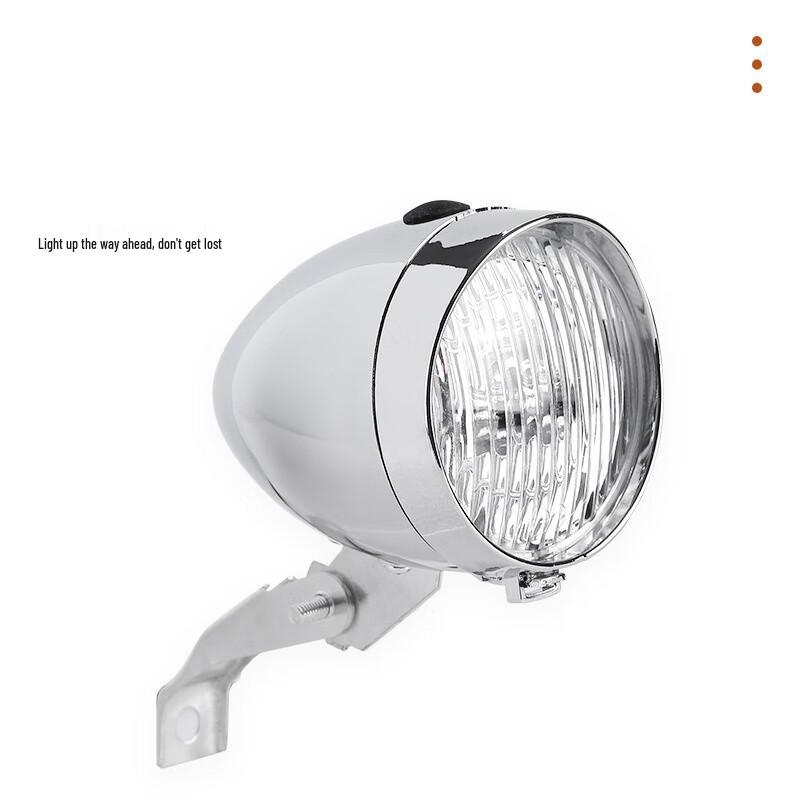 Vintage 3-LED Bicycle Headlight