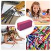 Waterproof Silicone Pencil Case Breathable Stationery Storage Bag Cute Makeup Organizer  Office