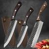 Stainless Steel Kitchen Chef Knife Set, Hand Forged Boning Knife Cutters Slicing Cooking Mini Knife Multipurpose Knife Kitchen Utility Butcher Cutting