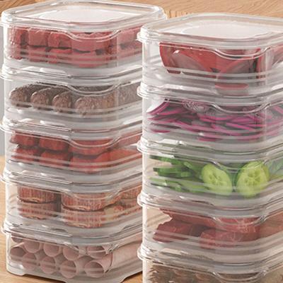 1/3 STÜCKE Kleine Konservierungsbox Kühlschrank Einfrieren Antibakterielle Box Gefrorenes Fleisch Versiegelter Behälter Küche Lagerung Organisation