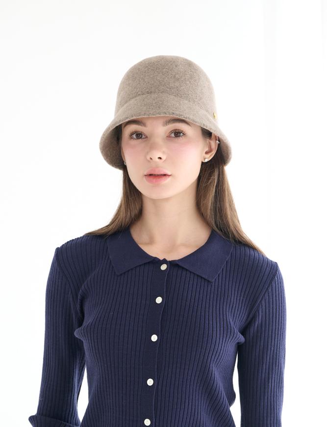 Koipeu Classic Wool Cloche Hat Cf073Ht025