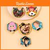 Creative Anime Character Spy Metal Brooch For Fashionable Clothing And Bag Accessories