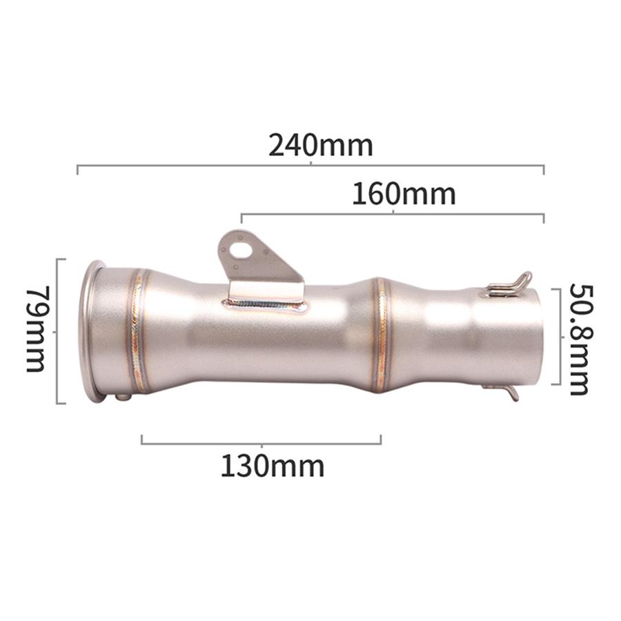 

Universal 38-51mm Motorcycle Exhaust Pipe Escape Modified Muffler