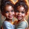 Diamond Painting African Girl Embroidery Cross Stitch Full Round Mosaic Portrait Rhinestones Handmade Hobby