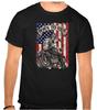 Born To Ride Bike Logo Black T-Shirt -1318-