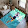 Futuristic Fashion Fusion Floor Mat Suitable for Study room Game Room Playrooms Outdoor Anti-slip Rug Decorate Offices