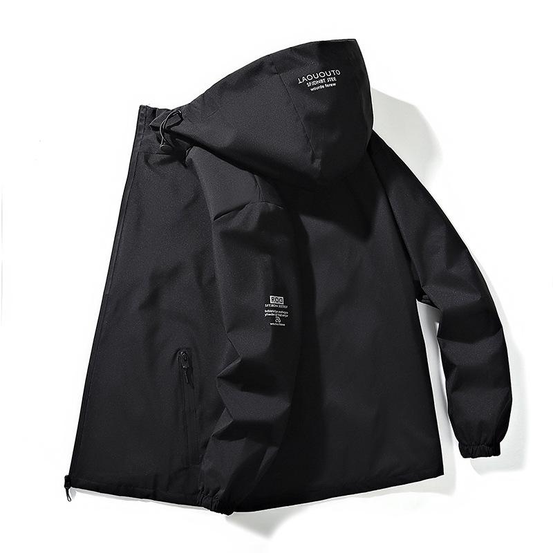 

Весенне-осенняя куртка тонкая молодежная мужская повседневная куртка корейская версия универсальная с капюшоном мужская M