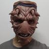 Alien Pirate Mask With Headband Movie Cosplay Realistic Character Head Cover Fierce Textured Halloween Mask Costume Party Prop