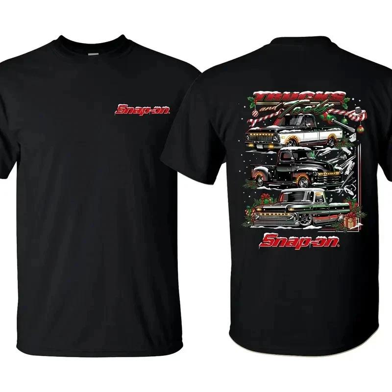 Snap-on Trucks and Tools Christmas Truck Graphic T-Shirt S
