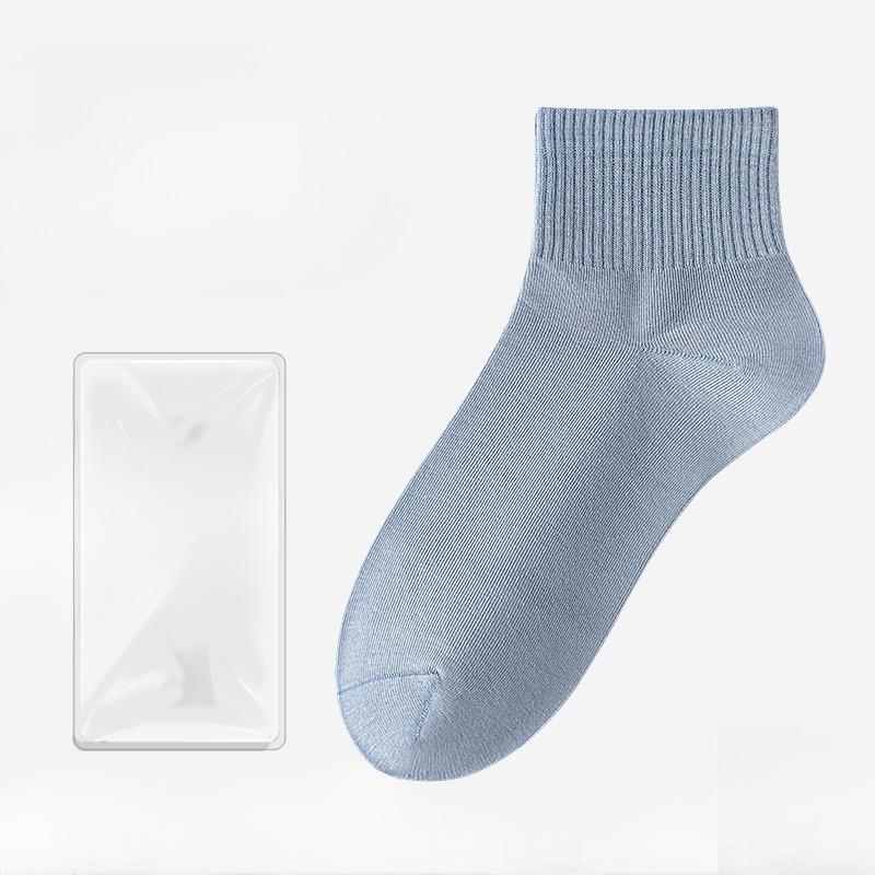 Female Spring and Autumn Pure Cotton Deodorant Sweat Absorbing Breathable Boneless Non Slip Anti Pilling Tube Socks