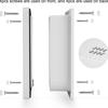 Dog Cat Flap Door with 4 Way Security Lock Flap Door for Dog Cats Kitten ABS Plastic Small Pet Gate Door Kit Cat Dogs Flap Doors