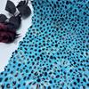 Leopard Print Elastic Lace, 22cm Wide Stretch Elastane Lace Trim for Lingerie, Bra, Underwear, Dress, Garment, Sewing & Crafting