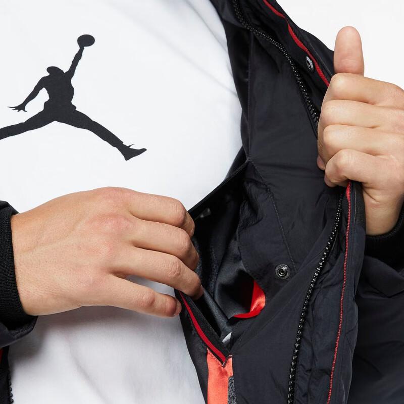 Jordan Paris Saint-Germain Pánská zimní péřová bunda svrchní oděv Černá BQ8372-010