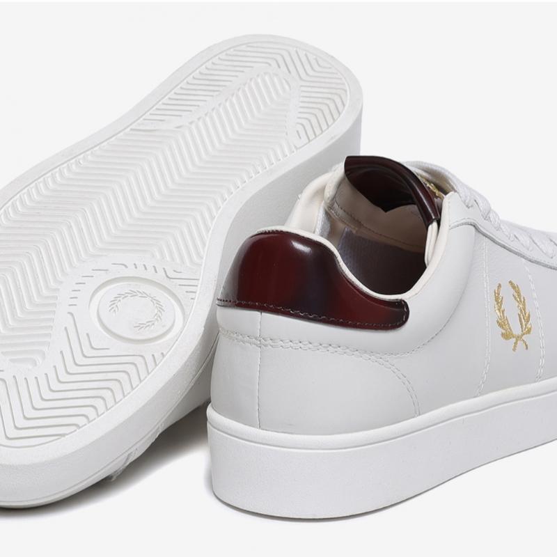 Fred Perry Unisex Kožené Tenisky Nové Spencer Sfpu2212326 254