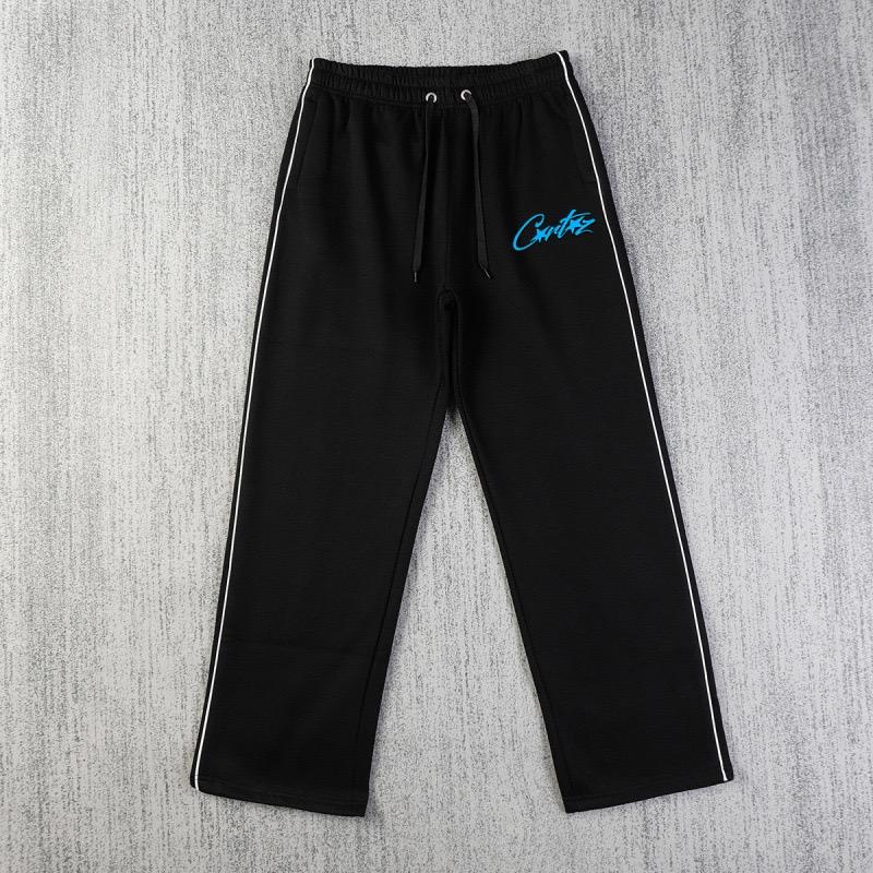 BeatStreet American Sweatpants Cotton Stripe Design Multi-color Drawstring Pants for Men and Women To Wear Hip-hop Street Casual Models.