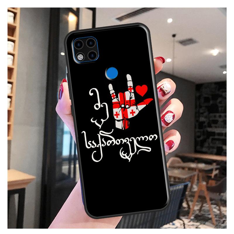 

Флаг Грузии для Xiaomi Redmi Note 11 Pro, чехол для телефона Redmi 9T 9A 9C 9S 10S Note 9 10 Pro, задняя крышка Redmi 7