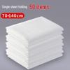 Extra Thick Disposable Adult Bath Towel - Super Absorbent, Individually Packed Cotton for Travel & Hotel Use