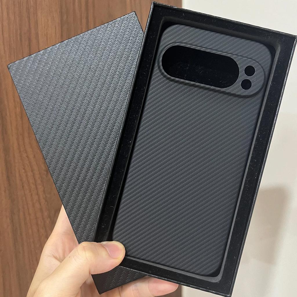Real 600D Kevlar Aramid Carbon Fiber Protector Phone Case Cover On For Google Pixel 9a 10a 5G Global Pixel9a Pixel10a a 256/512
