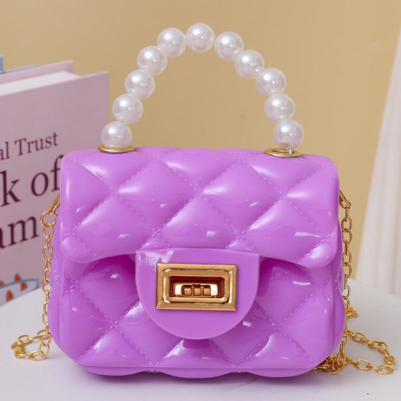 Fashion Kids PU Leather Crossbody Bags Girls Heart Shoulder Bags Children Mini Coin Purses Jelly Bag Kids Handbag Gifts