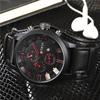 Men's Large Dial Quartz Watch with Date
