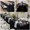 Nordic Solid Color Polyester Tablecloth for Outdoor Weddings, Parties, and Restaurants