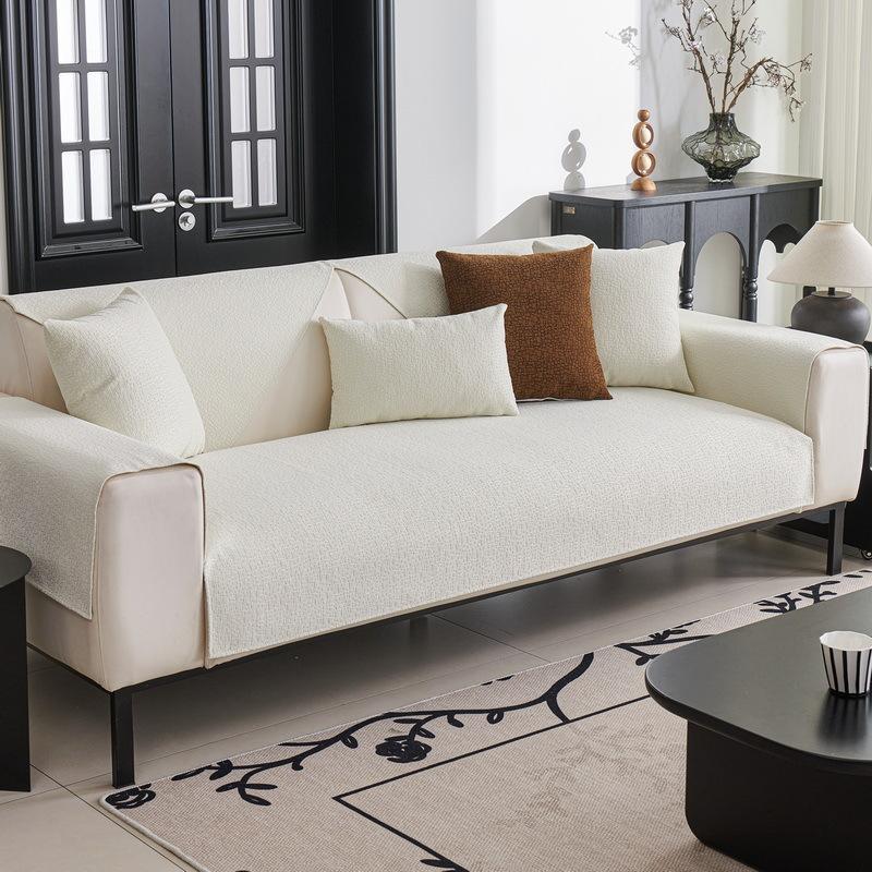 

Подушка для дивана Four Seasons Universal New Simple Dark Grey нескользящая кожаная подушка для дивана, чехол для спинки и подлокотника, полотенце 70x70