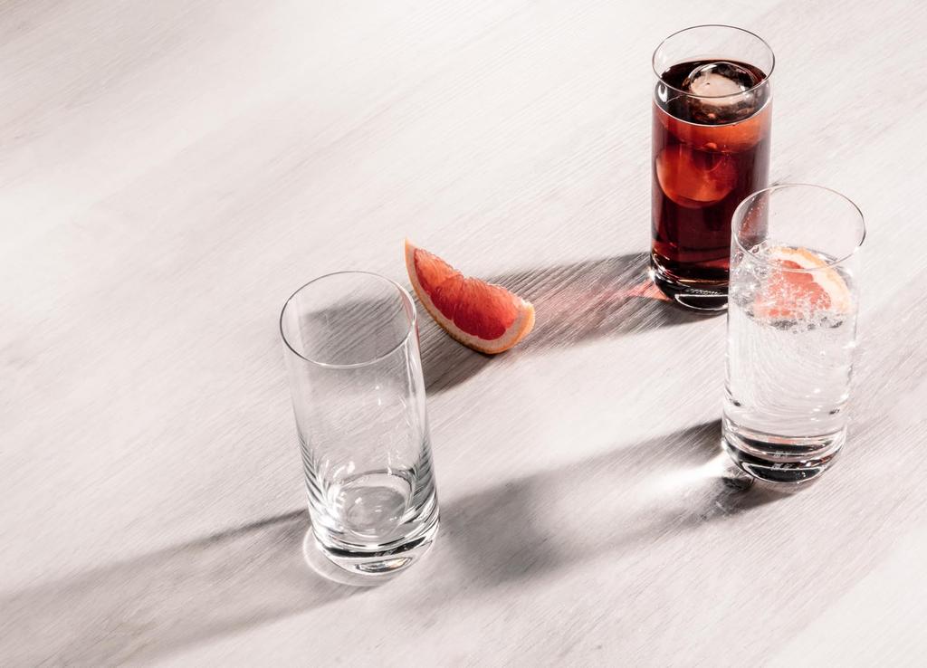 Zwiesel Glass (ZWIESEL GLAS) Tumblers, Break-Resistant, Simple Design, for Water, Mineral Water, and Soft Drinks, Pair of 2, Machine-Made (m123661)