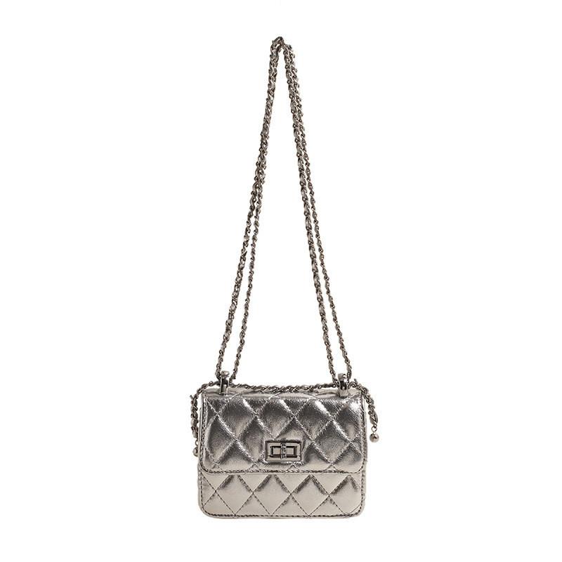 IELGY Модная сумка-мессенджер с цепочкой из бриллиантов на плечо — фото 11