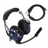 General Aviation Headset, Dual Plug Pilot Headphone, 3.5mm Noise Reduction Headset for Pilots