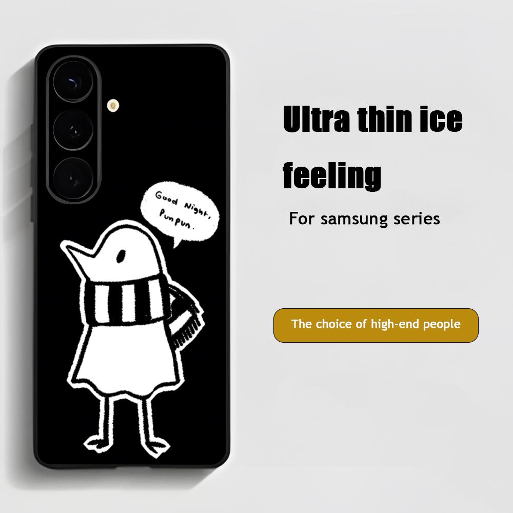 Hot Comics Oyasumi Punpun Phone Case For Samsung Galaxy S25 S24 S23 S22 S21 S20 Plus Ultra Note20 Soft Black