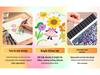 Doppelseitiger Glitzer-Marker: Zweifarbiger Aquarellstift mit weicher Spitze