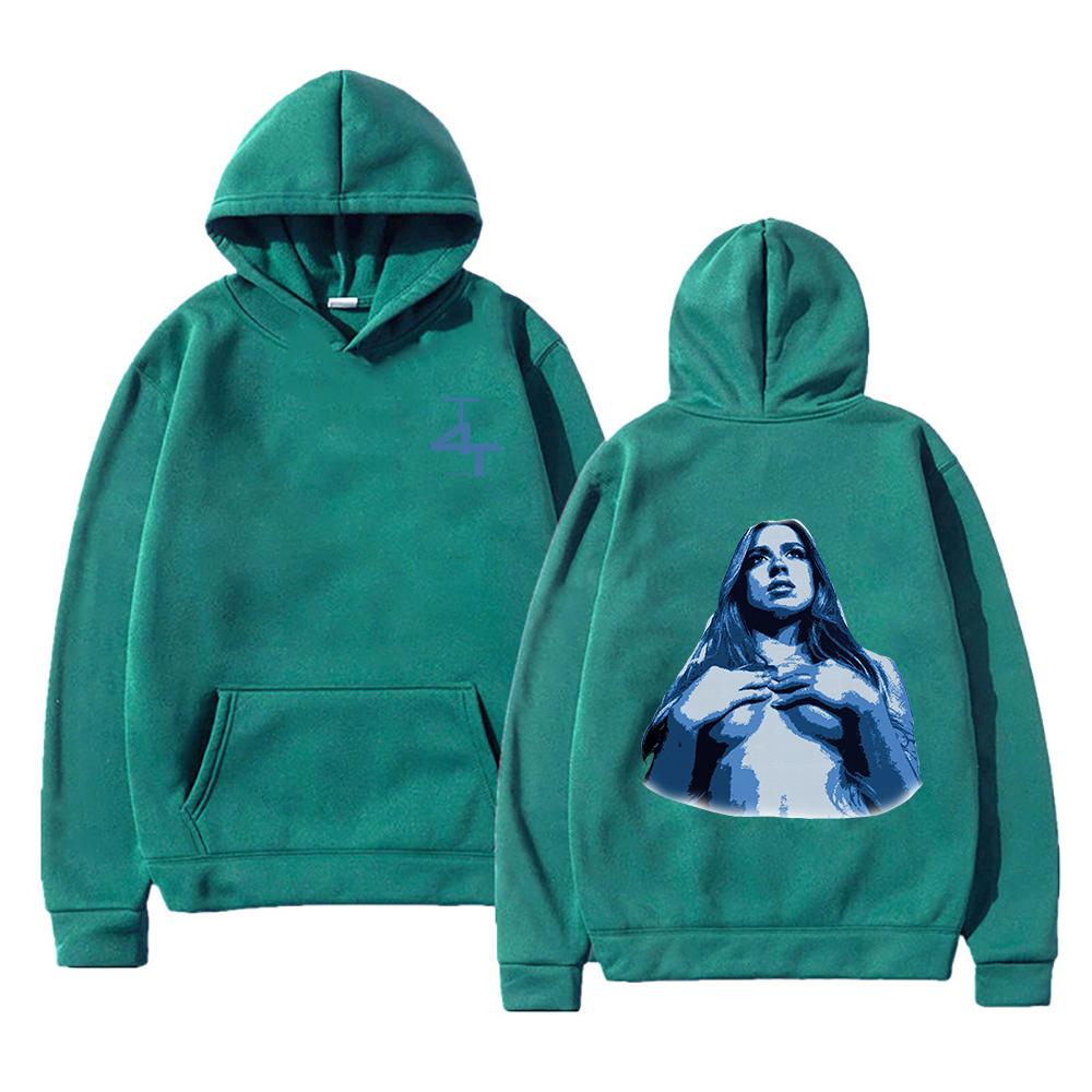 Tate Mcrae Tit for Tat Neues Lied Hoodie 2025 Vintage Retro Herren/Damen Hoodies Harajuku Winterkleidung Pullover Sweatshirt