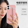 Adjustable Wrist Strap Phone Case IPhone 17 16 15 Pro Max With Drop Protection PC Hard Shell Anti-Fingerprint Magnetic