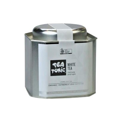 Tea Tonic Bio bílý čaj plechovka 85g