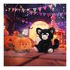 Apricot Lamb Happy Pumpkin Plush Toy, Soft and Cute, Fluffy Happy Pumpkin, 15cm