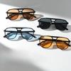 4pcs Fashion Retro Square Fashion Glasses for Men and Women Classic Lens Fashion Retro Design