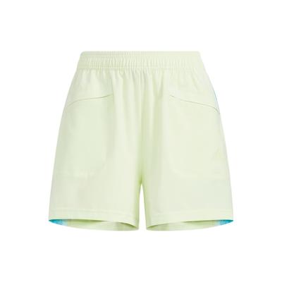 Αθλητικό Σορτς Casual Color-Block Γυναικεία Κάτω Μέρη Acid-Lime-Green HI6829