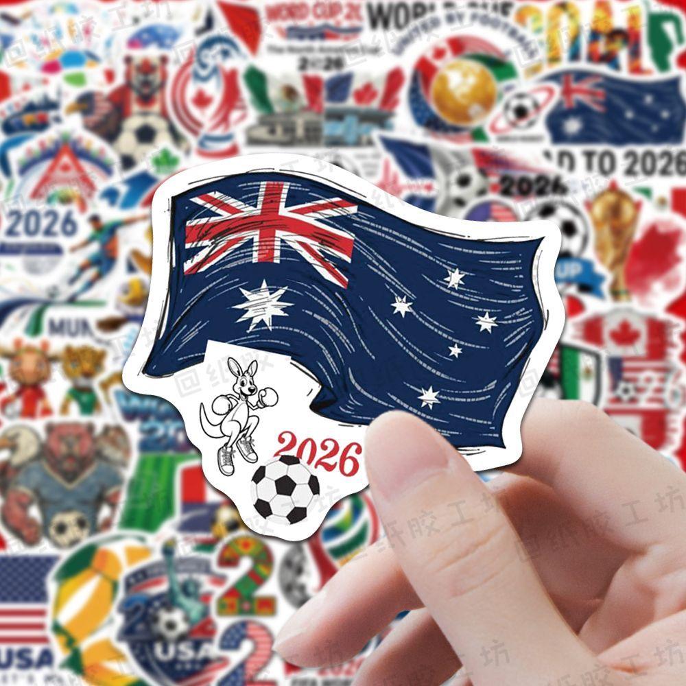 100PCS World Cup Stickers - Football Stars Ins-style Decals
