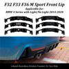 For BMW 4 Series F32 F33 F36 Coupe Convertible Gran Coupe 2014-2020 MP Rear Bumper Diffuser Lip Spoiler Exterior Modification