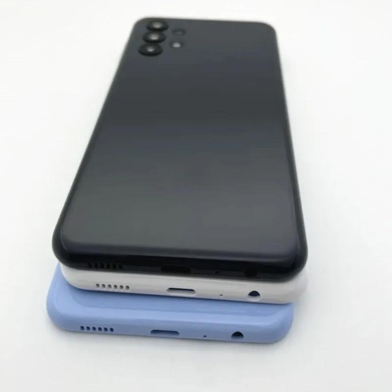A13 case for Samsung Galaxy A13 4G 2022 A135 housing chassis battery back cover rear  with camera lens repair parts