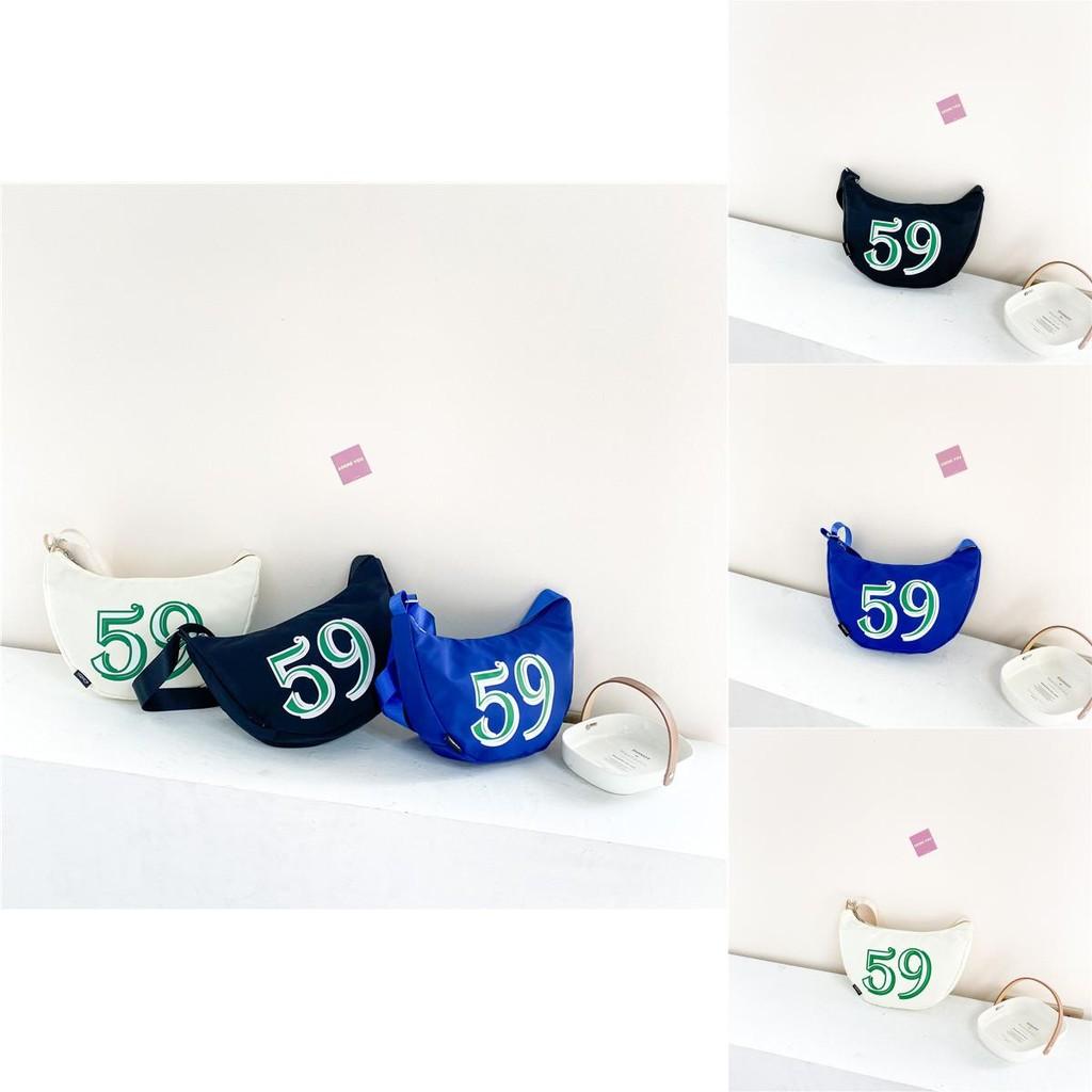 Stylish Korean Children's Crossbody Bag Trendy Canvas Shoulder Bag For Kids