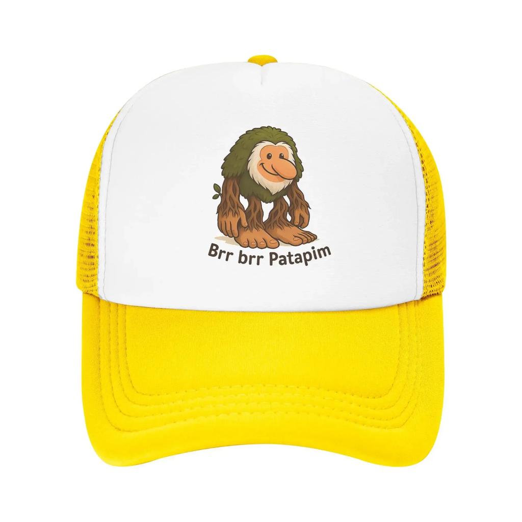Humor Brr brr Patapim Gentlemen Anime Sport Mesh Baseball Caps Women Unisex Female Beach Dad Hat Snapback Cap