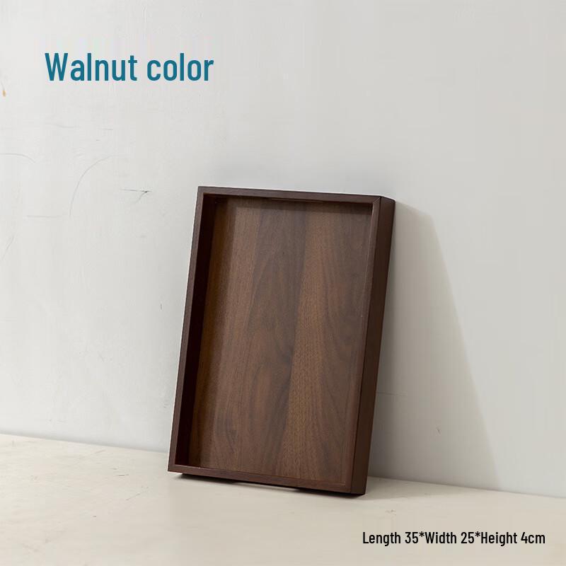 Rektangulär serveringsbricka i bambu