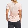 Adidas T Shirts Women's Light Pink Crew Neck Moderate DX1975