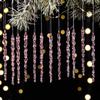 Haobei Acrylic Icicle Christmas Ornament - Ice Cone Decoration