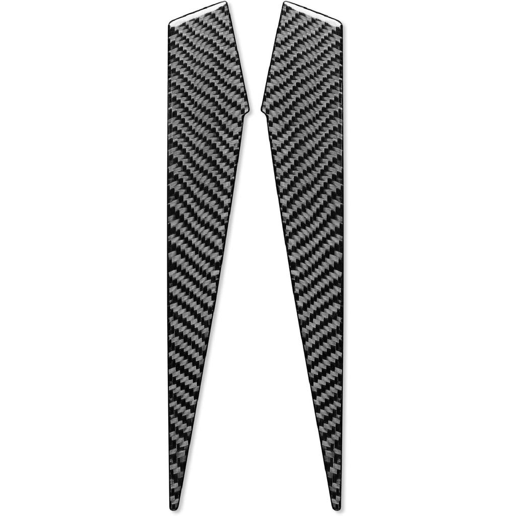 1pc Car Center Console Gear Shift Panel Decoration Sticker Real Soft Carbon Fiber car Interior Compatible with Subaru Forester 2008-2012 Accessories