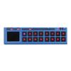 KORG Electribe2 BL Synthesizer Sequencer In Metallic Blue, Ideal for Dance Music, Music Production, and Live Performance, Compatible with Ableton Live