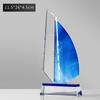 Creative Customization Color Printing Crystal Trophy Enterprise Excellent Employee Annual Meeting Award Awards Medals Home Decor