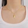 Cazador Water Drop Tear Drop Women's Necklace Stainless Steel Trendy Jewelry Minimalist Choker Chain 2026 Wedding Party Gift